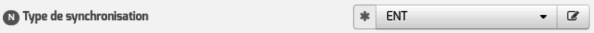 Type de synchronisation