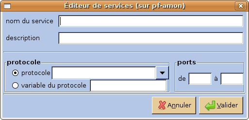 Ajout d'un service