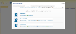 Réseau social du portail Envole